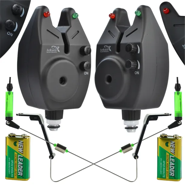2x SYGNALIZATOR BRAŃ 2x SWINGER ZESTAW NA GRUNT HOKKAIDO BASIC + BATERIE