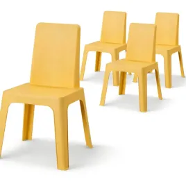 4-x-krzeselko-dla-dzieci-ogrodowe-plastikowe-mocne-zolte-livarno-home