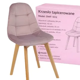 krzeslo-tapicerowane-welurowe-rozowe-pikowane-skandynawskie-nogi-drewniane