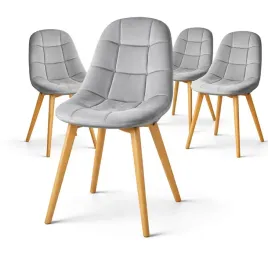 4-x-krzeslo-tapicerowane-welurowe-szare-jasne-skandynawskie-nogi-drewniane