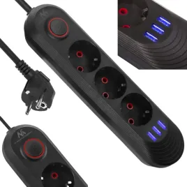 przedluzacz-listwa-15m-3-gniazda-3-x-usb-z-wylacznikiem-do-komputera-biura