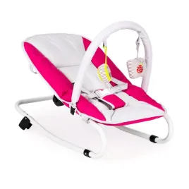 lezaczek-bujaczek-skladana-kolyska-z-zabawkami-bialo-rozowy