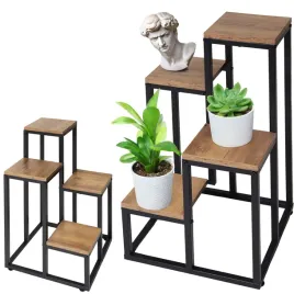 kwietnik-stojacy-metalowy-pietrowy-stojak-na-4-kwiaty-regal-dab-rustykalny