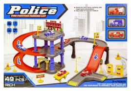 parking-dla-pojazdow-policyjnych-w-zestawie-z-3-autkami