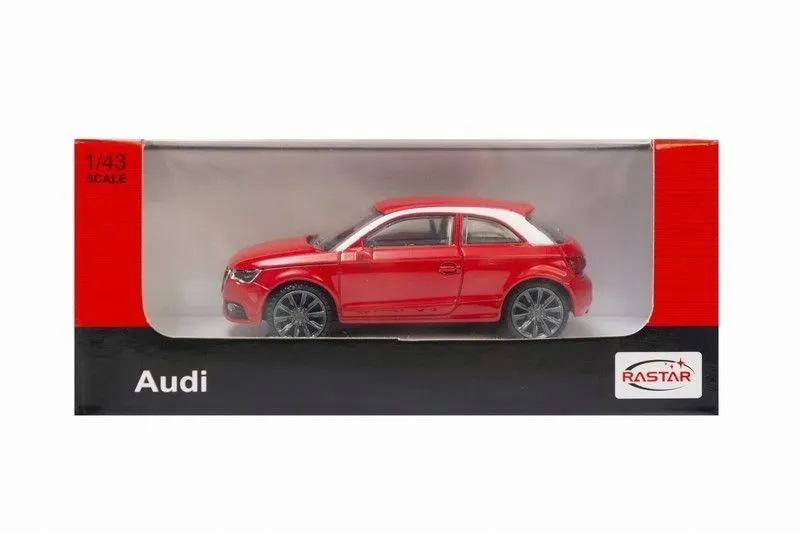 audi-a1-58200-rastar-1-43-czerwony