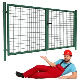 brama-ogrodzeniowa-3-m-150-cm-azurowa-1-5-m-bramka-ogrodowa-zielona-siatka