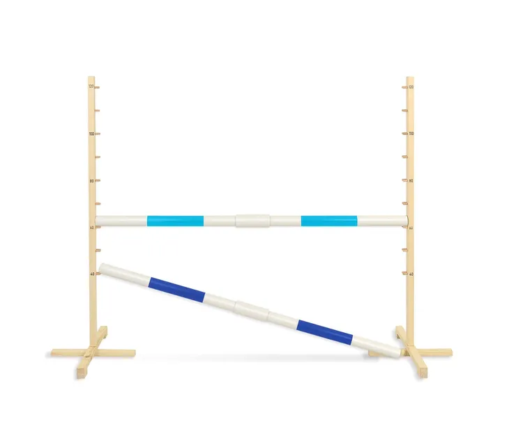 Przeszkoda skokowa do Hobby Horse 160cm, h-120 cm, dwie belki