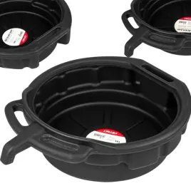 miska-z-lejkiem-16l-56cm-do-zlewania-oleju-spuszczania-plynow-zlewarka