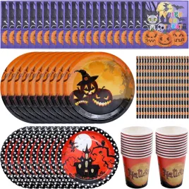 80x-naczynia-jednorazowe-na-halloween-kubki-serwetki-slomki-talerzyki-wzory