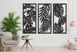 dekoracja-scienna-3d-liscie-harmonii