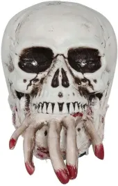 dekoracja-interaktywna-czaszka-z-dlonia