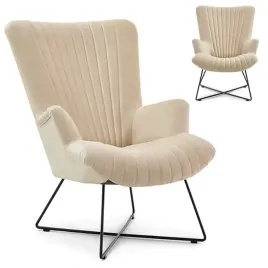 stylowy-fotel-do-salonu-nell-bezowy-velvet-czarna-podstawa