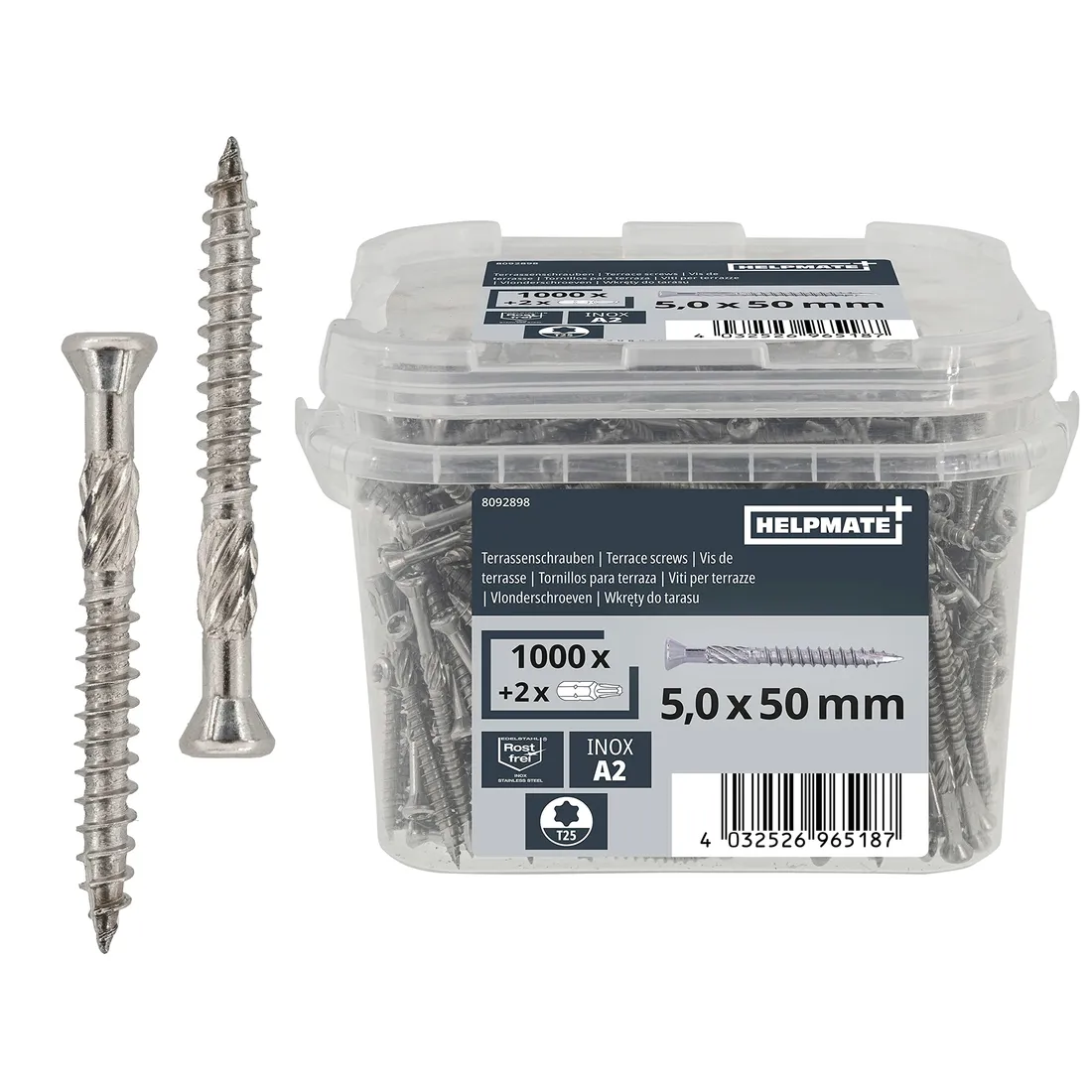 helpmate-sruby-tarasowe-a2-5x50-1000szt-2x-bit-t25