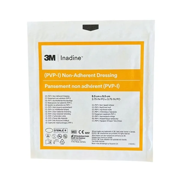 Opatrunek 3M jałowy Inadine 9,5cm x 9,5cm 1 sztuka
