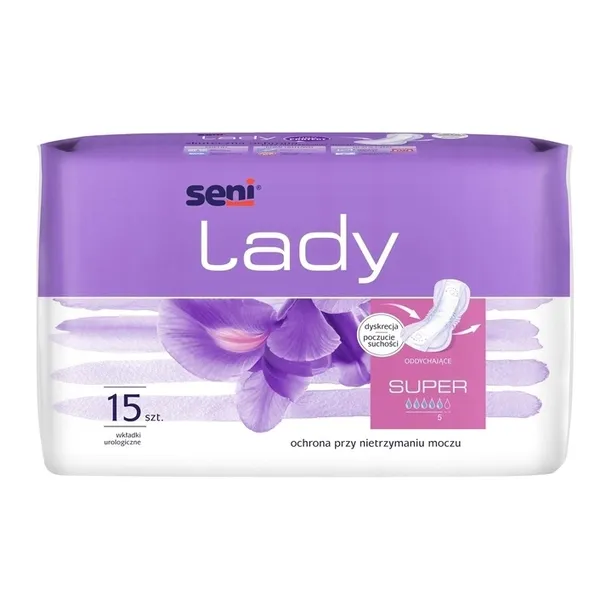 Wkładki urologiczne Seni Lady Super 15 sztuk