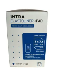 sterylny-wlokninowy-opatrunek-chlonny-elastoliner-pad-5cmx72cm-50-sztuk