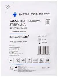 gaza-jalowa-opatrunkowa-1m2-bawelniana-17-nitek-1-sztuka