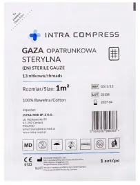 gaza-jalowa-opatrunkowa-1m2-bawelniana-13-nitek-1-sztuka