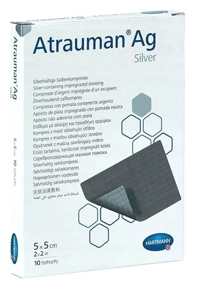 HARTMANN - Atrauman Ag - 5 x 5 cm - 10 szt.