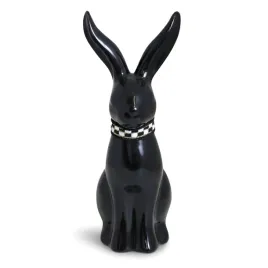 ceramiczny-zajac-krolik-figurka-wielkanocna-czarna-siedzacy-16cm