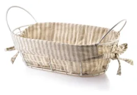 metalowe-koszyki-na-chleb-25-cm-bezowy-z-materialem-w-paski-do-serwowania