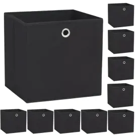 pudla-do-przechowywania-z-wlokniny-10-szt-32x32x32-cm-czarne