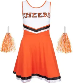 kostium-cheerleaderki-pomaranczowy-pompony-przebranie-halloween-rozmiar-s
