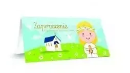 zaproszenie-komunia-dziewczynka-kolor-5-szt