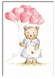 karnet-b6-misiowa-z-balonami