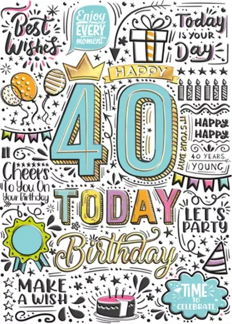 karnet-na-40-urodziny-graffiti