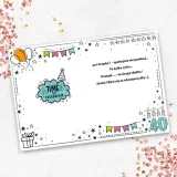 karnet-na-40-urodziny-graffiti-stan-nowy