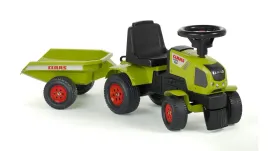traktorek-baby-claas-axos-310-zielony-z-przyczepka-od-1-r-dla-dzieci-falk