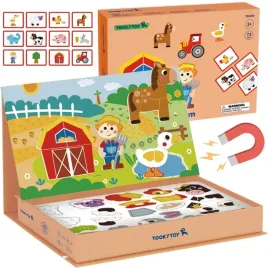 ukladanka-magnetyczna-farma-puzzle-dla-dzieci-tooky-toy