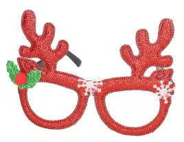okulary-swiateczne-renifer-brokatowy-smieszne-rogi