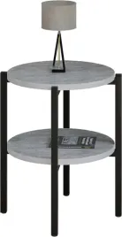 stolik-nocny-okragly-loft-z-polka-35x35x46-cm-metalowy-czarny