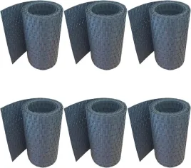 6x-tasma-ogrodzeniowa-255-x-19cm-technorattan-niebieska-oslona-balkonowa