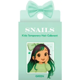 kreda-do-wlosow-zmywalna-snails-zielona-3g-dla-dzieci-koloryzacja