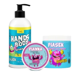 laq-zestaw-dzieciecy-zel-niebieski-piasek-niebieski-pianka-do-lapek-niebies