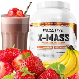 gainer-w-proszku-bialko-weglowodany-proactive-x-mass-truskawka-banan-3000g