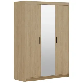szafa-alena-3d-z-lustrem-dab-olejowany-133-cm-polki-i-drazek