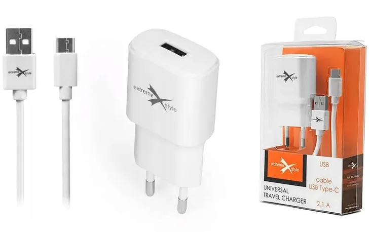 ladowarka-usb-2-1a-kabel-usb-typ-c-ntc21u-cc-stan-nowy