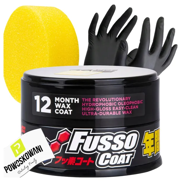 Soft99 FUSSO COAT WAX DARK WOSK SAMOCHODOWY TWARDY DO CIEMNEGO LAKIERU