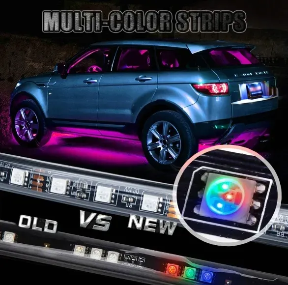 led-pod-samochod-zamiennik-neonu-bluetooth-stan-nowy