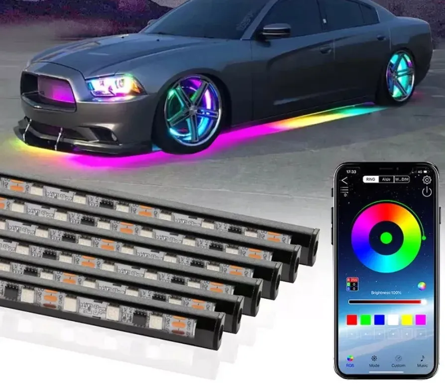 led-pod-samochod-zamiennik-neonu-bluetooth