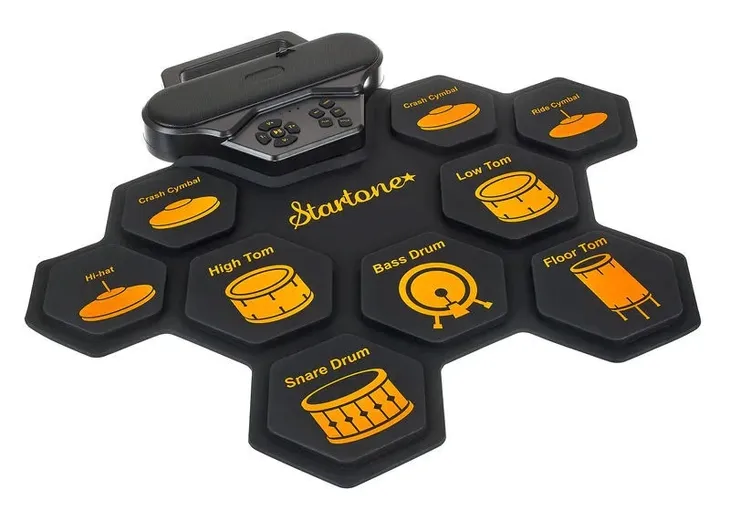 przenosna-perkusja-startone-mat-drum-stan-nowy