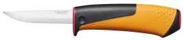noz-hobbystyczny-z-ostrzalka-209mm-czerwony-hardware-fiskars-f1023620