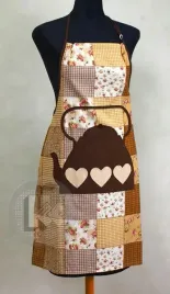 fartuszek-prosty-z-czajnikiem-patchwork-brazowy