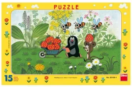 puzzle-zbiory-poziomek-krecik-i-przyjaciele-dino-toys-15-el
