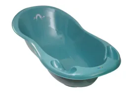 tega-me-005-odplyw-165-wanna-102-cm-lux-meteo-z-odplywem-turkusowy