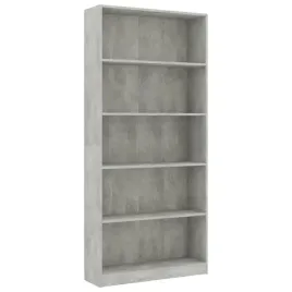 5-poziomowy-regal-na-ksiazki-betonowy-szary-80x24x175-cm